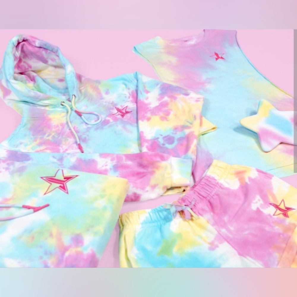 Jeffree Star ⭐ Take A Dip Tye Die Tank & Shorts Set!  (XL)⭐